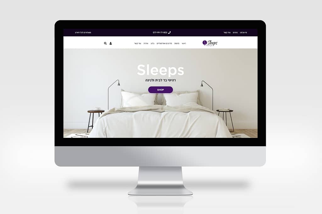 Ecommerce Main Page Design